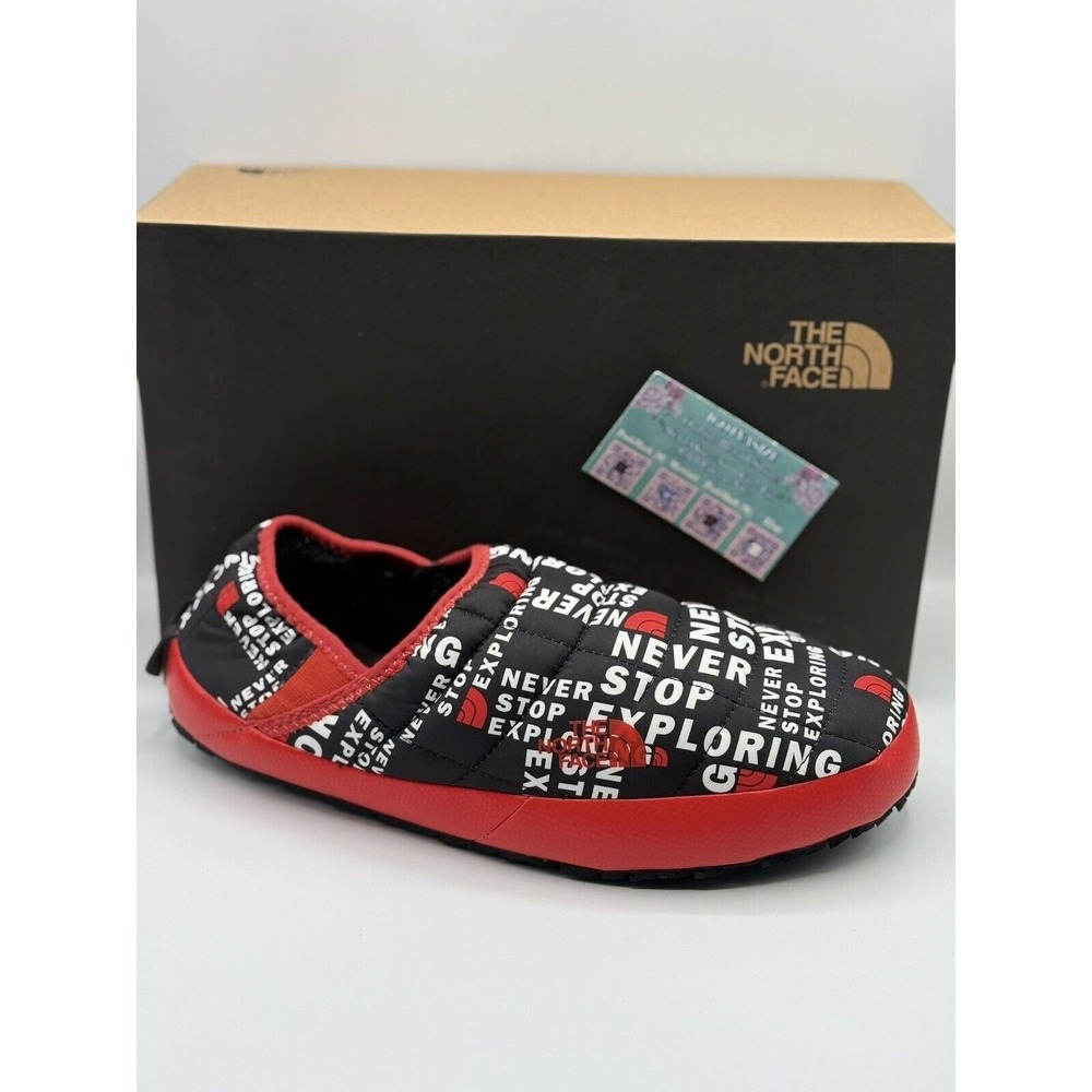 The North Face Thermoball Traction Mules for Men, Size 11, Multicolor Slippers